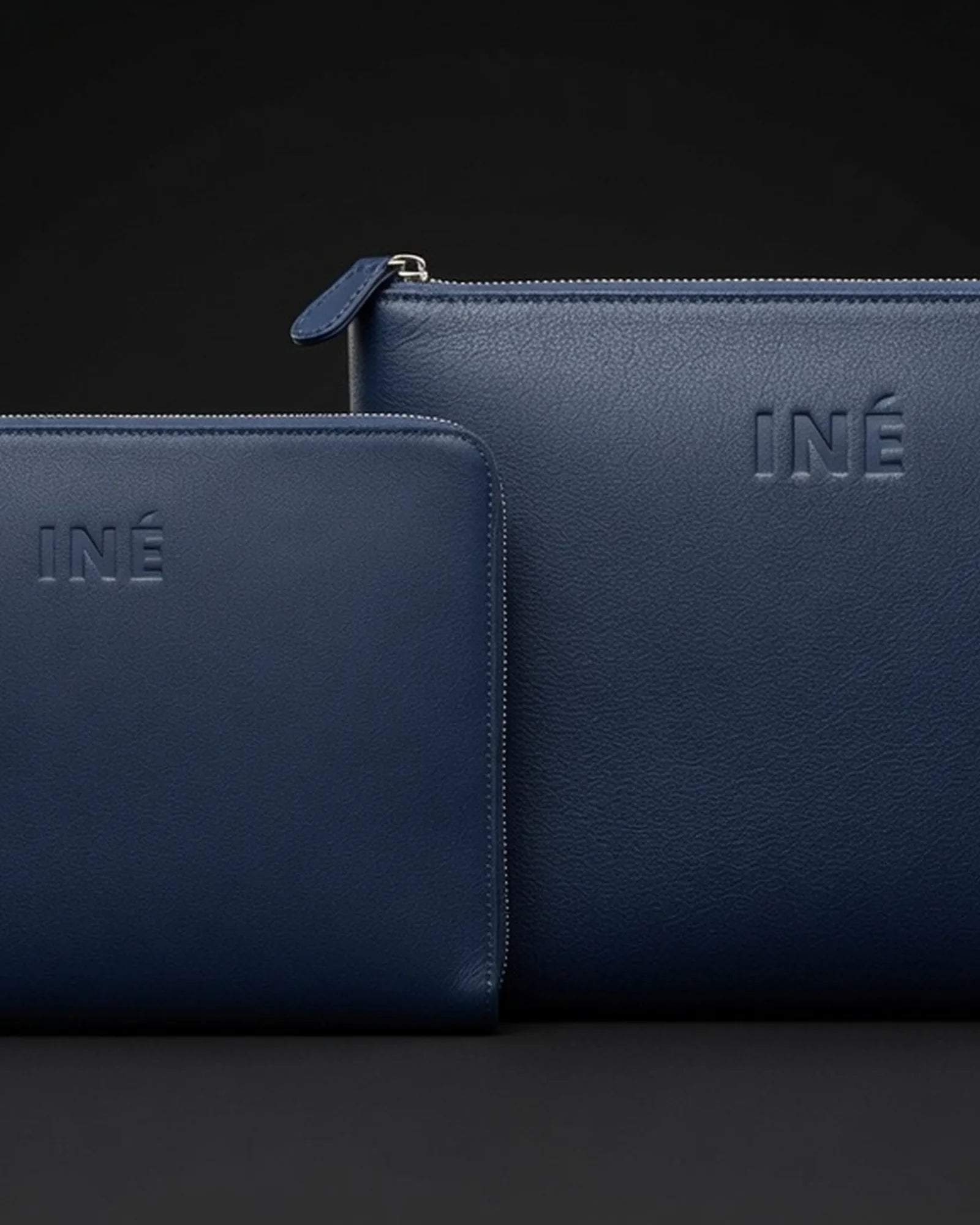 Promotional recycled leather tablet pouch - 1